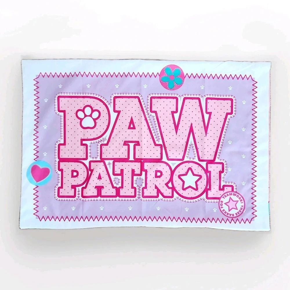 Nickelodeon Paw Patrol Twin Sheet Set Skye Everest 3 Pc Flat Fitted Pillowcase